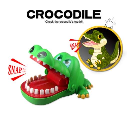 Osavuse ja kiiruse mäng "Krokodilli hambad"