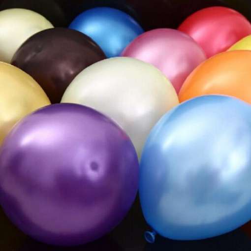 100tk pakis värvilisi õhupalle