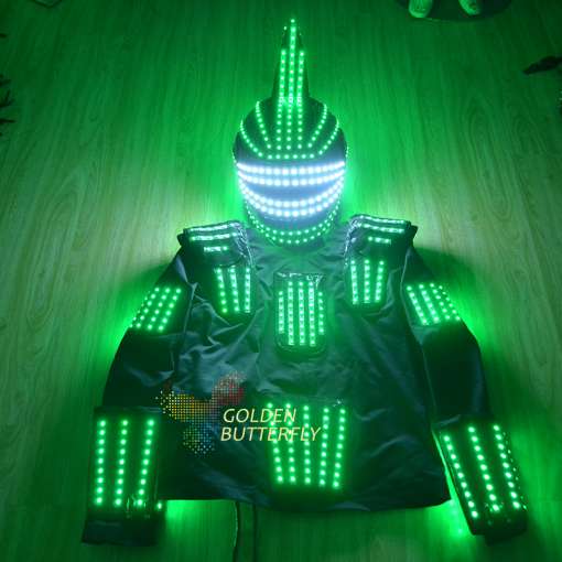 Paljude LED tuledega kostüüm