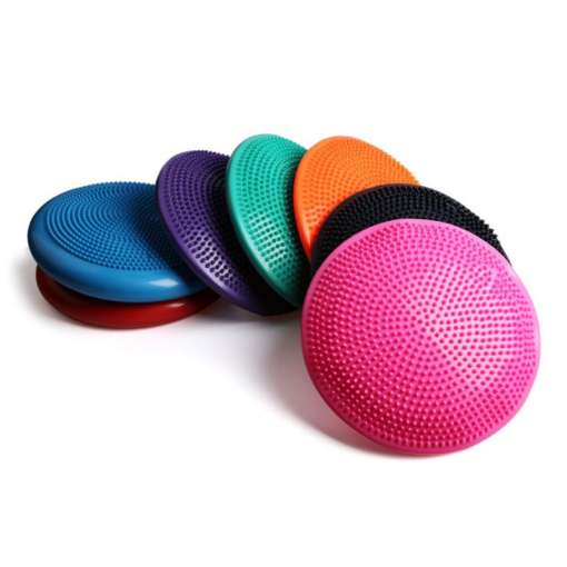 PVC joogapall massaažipunktidega, täispuhutav