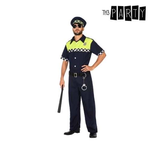 Maskeraadi kostüüm täiskasvanutele Politseinik (3 Pcs)