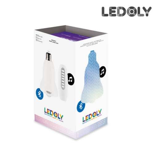 Värviline Bluetooth LED Lamp Kõlariga Ledoly C1000