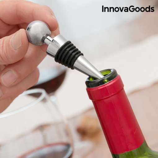 InnovaGoods Screwpull Set veinitarvukud koos korgitseriga (4 tk.)