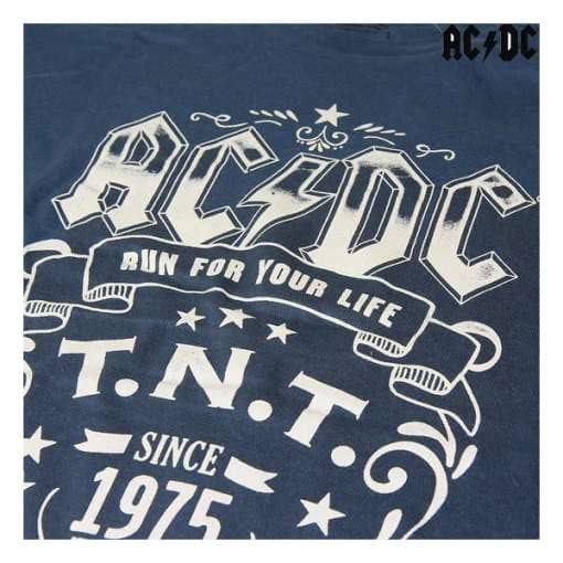 Pidžaama AC/DC Adult Sinine Must