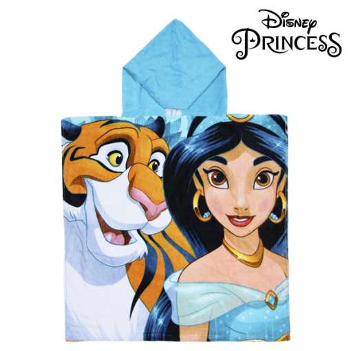 Kapuutsiga rätik-pontšo Jasmin Princesses Disney 74201
