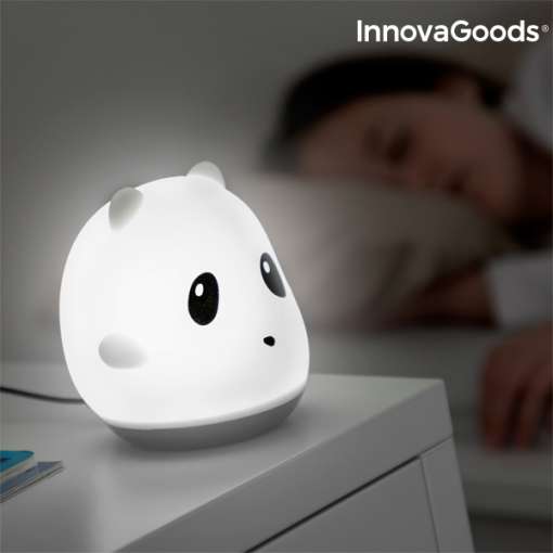 InnovaGoods Laetav Silikoonist Puutetundlik Lamp Panda