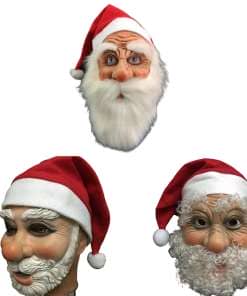 Erinevad jõuluvana maskid