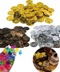 Piraatide mündid ja kristallid